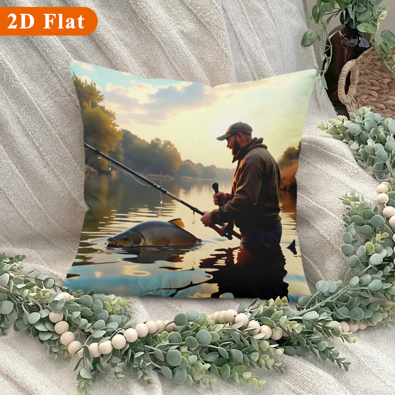 Outdoor Adventure At - 1pc 2D Flat (Pillow Not Included)