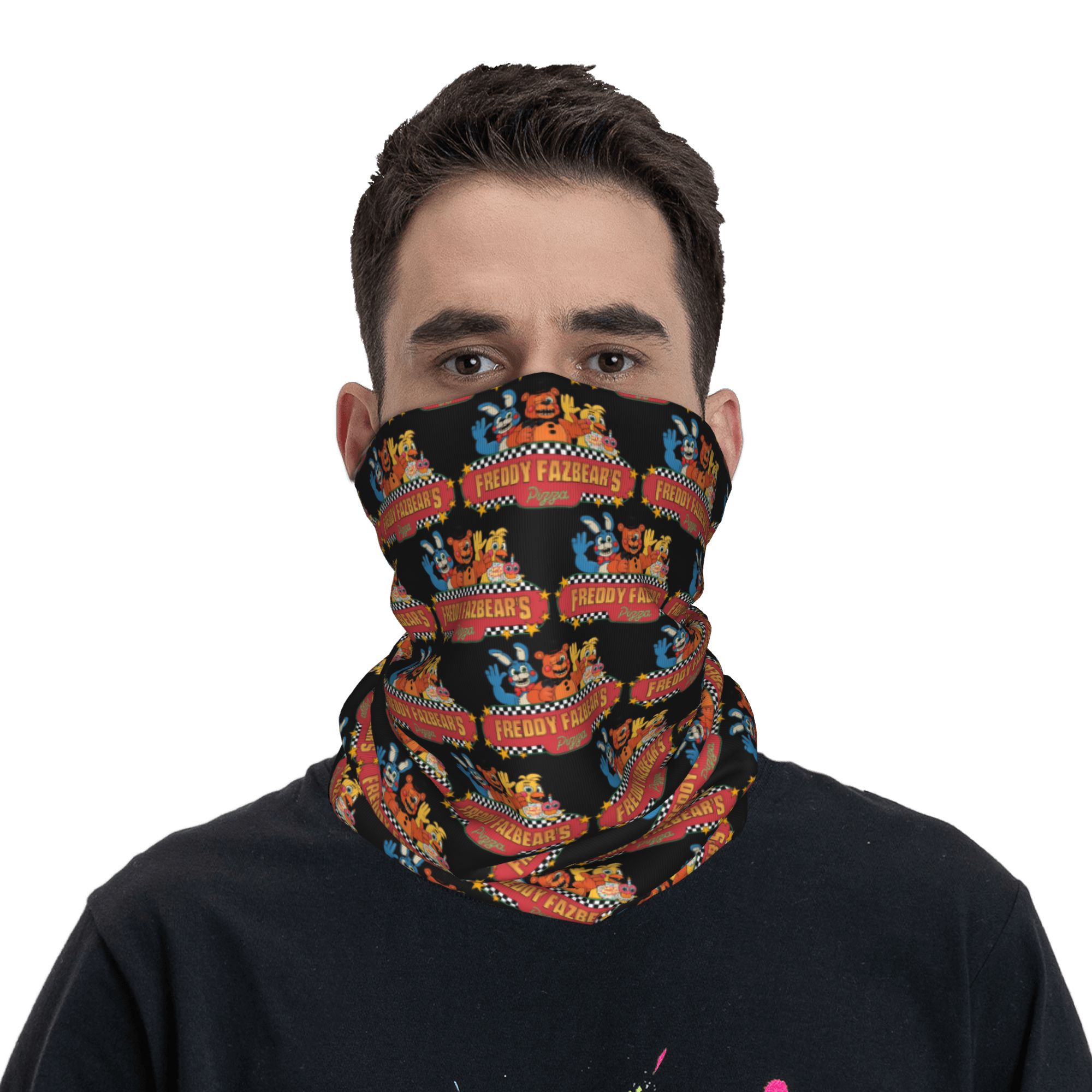 Outdoor Adventure At - Custom FNAF At Freddys Bandana Neck