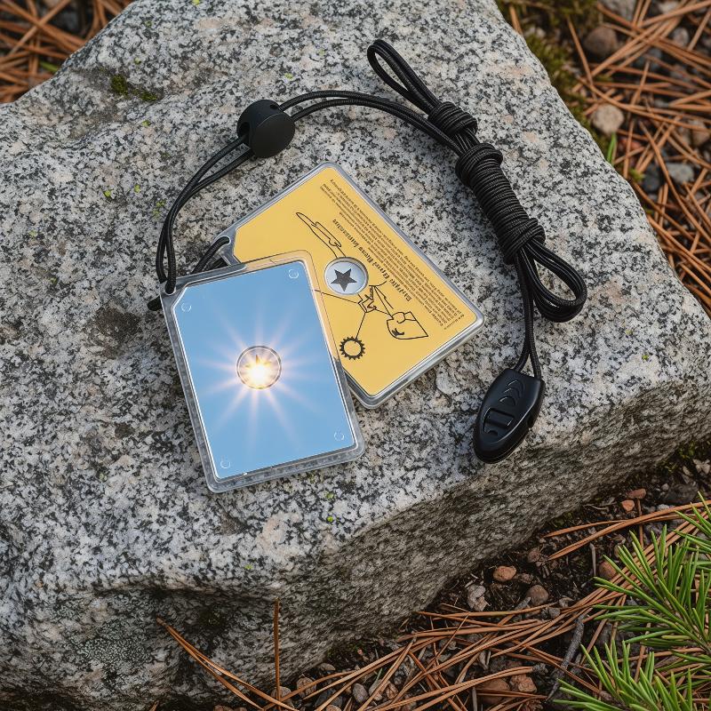 Signal Mirror Rescue - New Outdoor Survival Signal Mirror Emergency