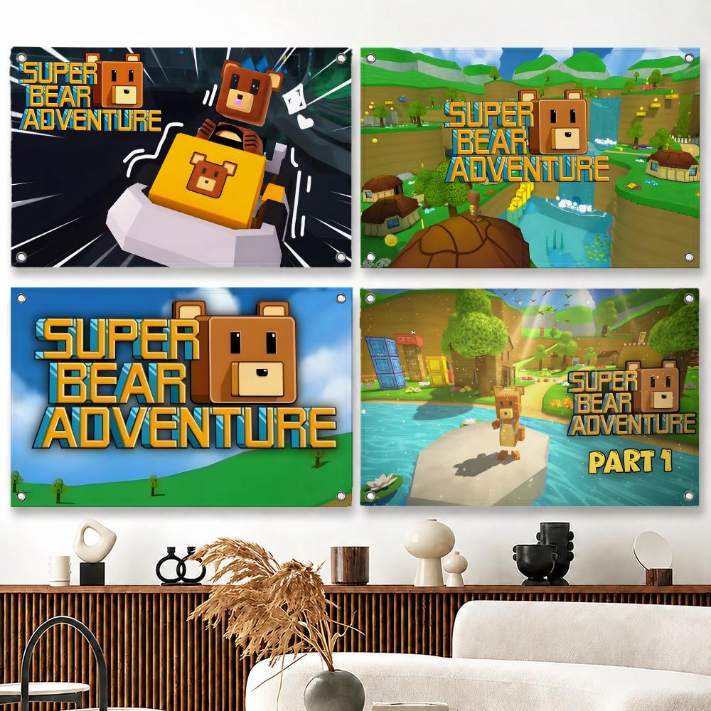Game Super Bear Adventure Flag - Outdoor Adventure Club recension och pris