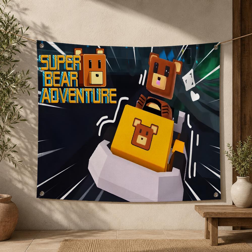 Game Super Bear Adventure Flag - Outdoor Adventure Club recension och pris