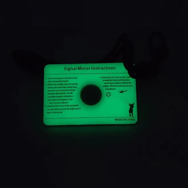 Rectangular Emergency Mirror M - Signal Mirror Rescue recension och pris