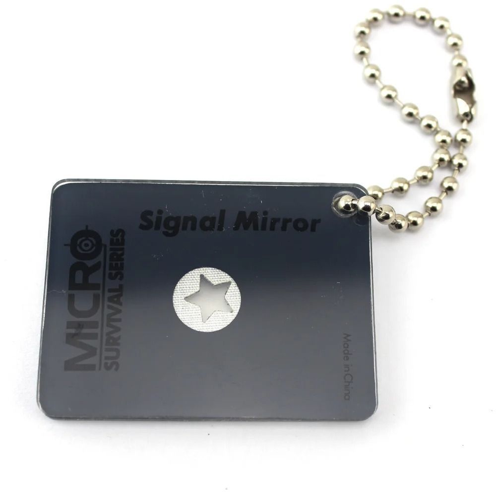 Reflective Outdoor Signal Mirr - Signal Mirror Rescue recension och pris