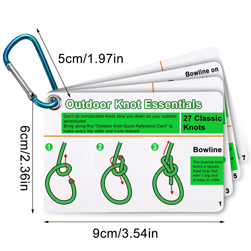 Outdoor Knots Pocket Guide Wat - Outdoor Adventure Guide recension och pris