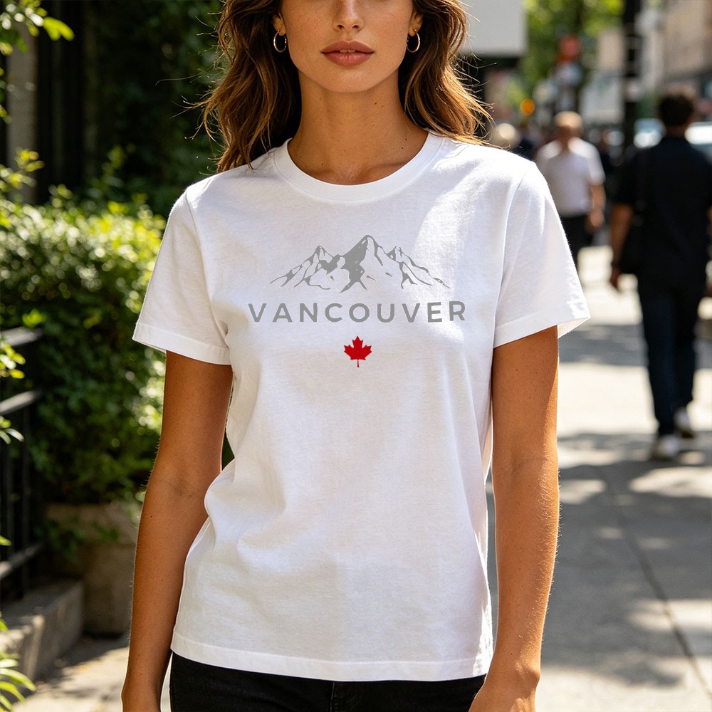 Vancouver Canada Mountain T Sh - Outdoor Adventure Club recension och pris