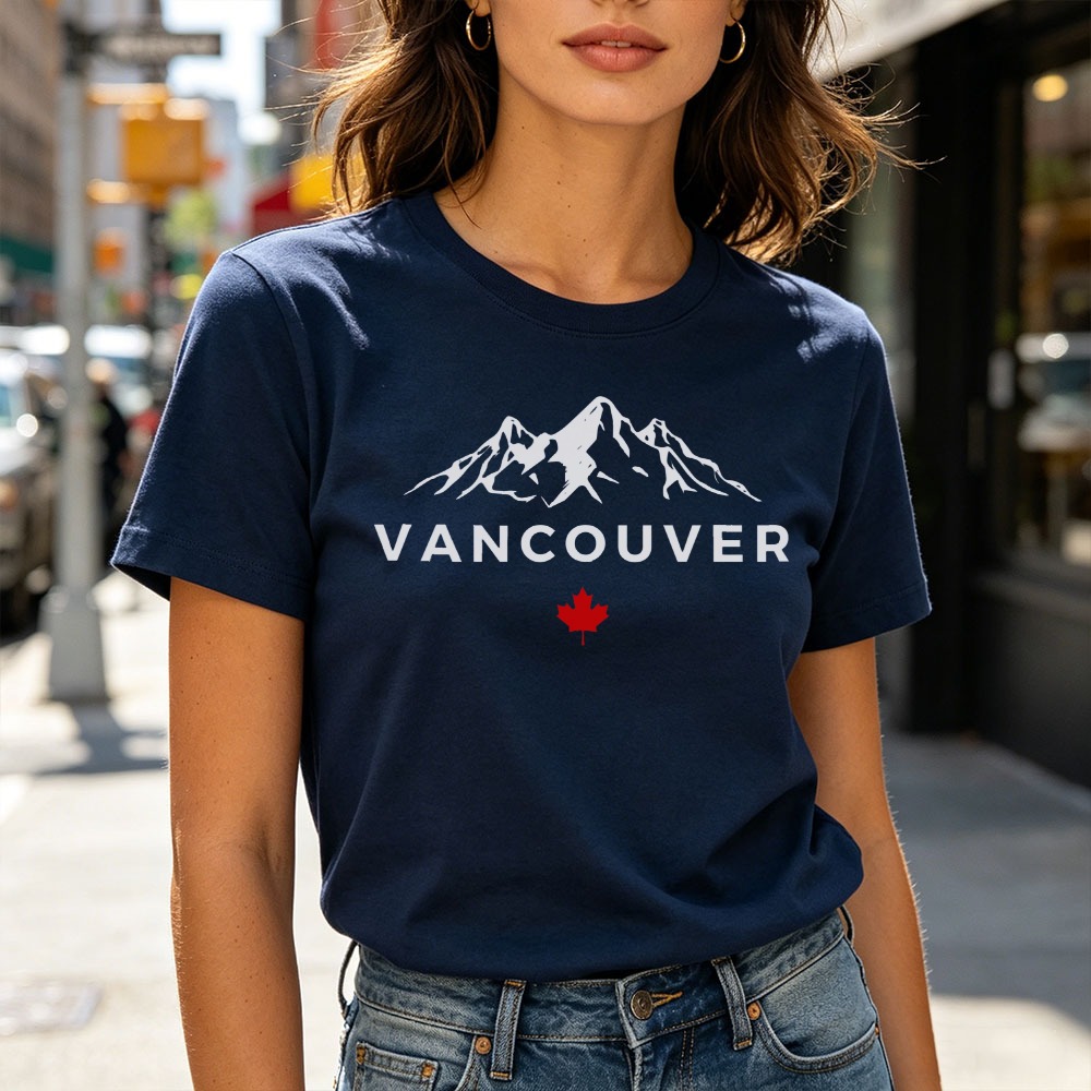 Vancouver Canada Mountain T Sh - Outdoor Adventure Club recension och pris