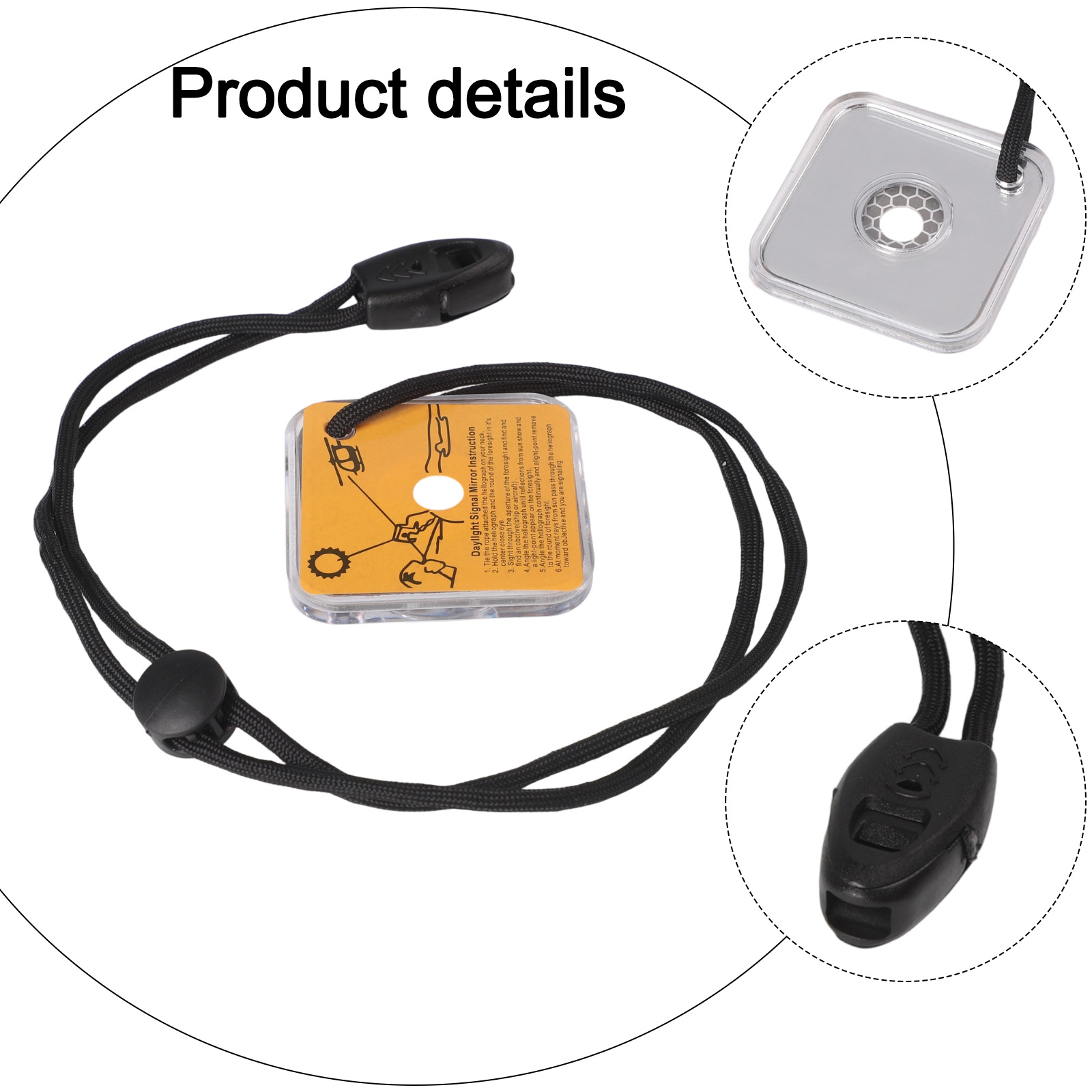For Rescue Signaling Hiking Ac - Signal Mirror Rescue recension och pris