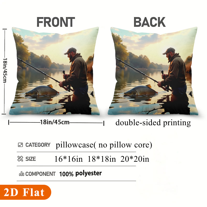1pc 2D Flat (Pillow Not Includ - Outdoor Adventure At recension och pris