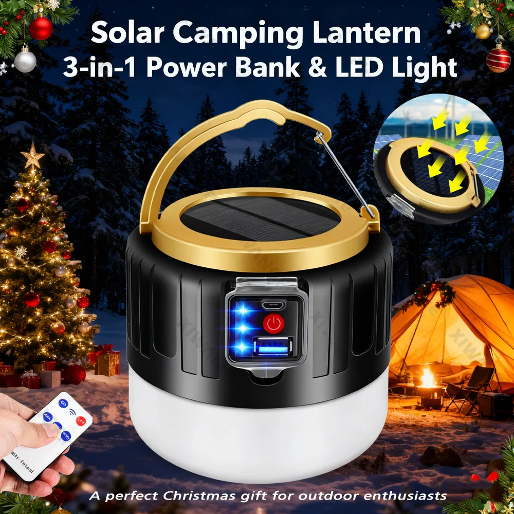 All-in-1 Solar Camping Lantern - Outdoor Adventure Ideas recension och pris