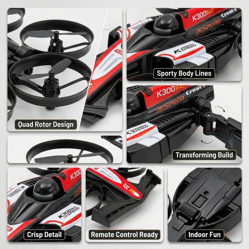 RC UAV Flying Drift Cars 2-in- - Outdoor Adventure At recension och pris