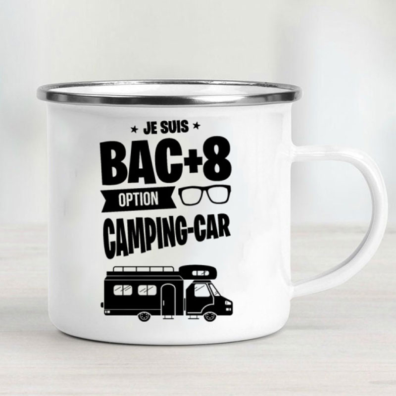 Camping Car Enamel Mug Adventu - Outdoor Adventure Ideas recension och pris