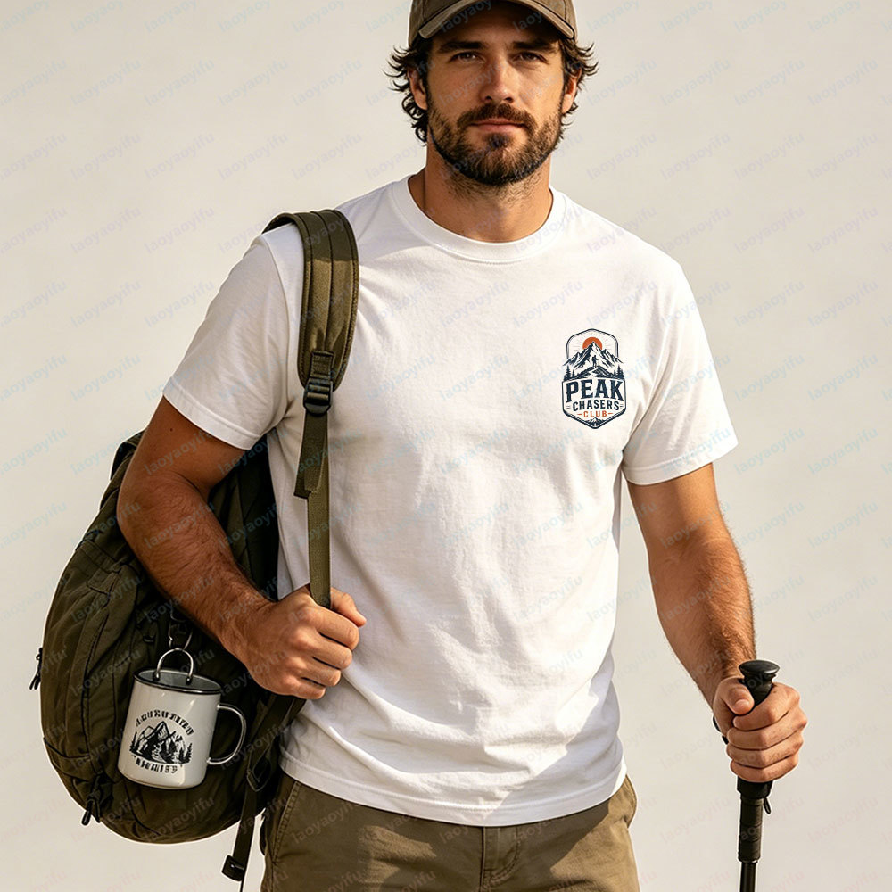 Peak Chasers Club Tshirt Fashi - Outdoor Adventure Club recension och pris