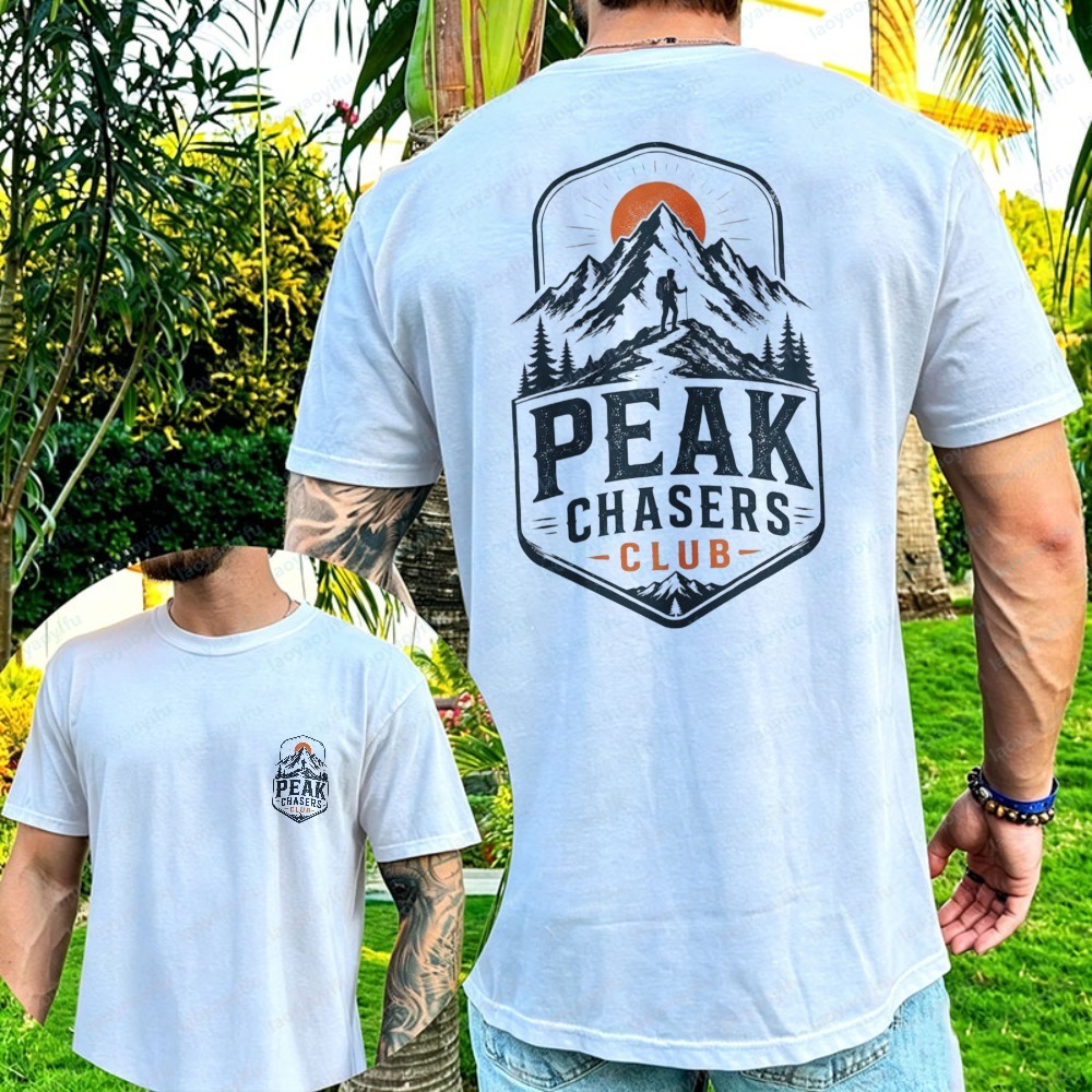 Peak Chasers Club Tshirt Fashi - Outdoor Adventure Club recension och pris