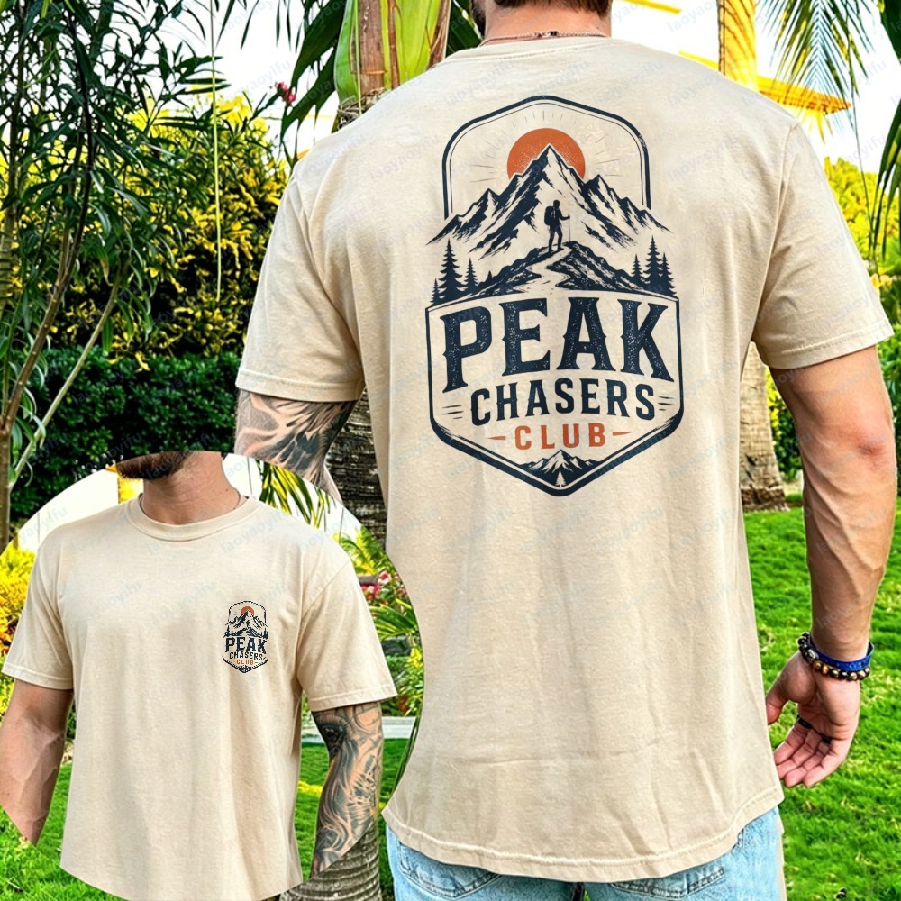 Peak Chasers Club Tshirt Fashi - Outdoor Adventure Club recension och pris