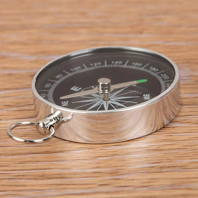 Mini Aluminum Alloy Compass Ke - Outdoor Adventure Guide recension och pris