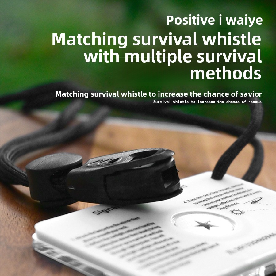 1PCS Outdoor Kayak Survival Si - Signal Mirror Rescue recension och pris