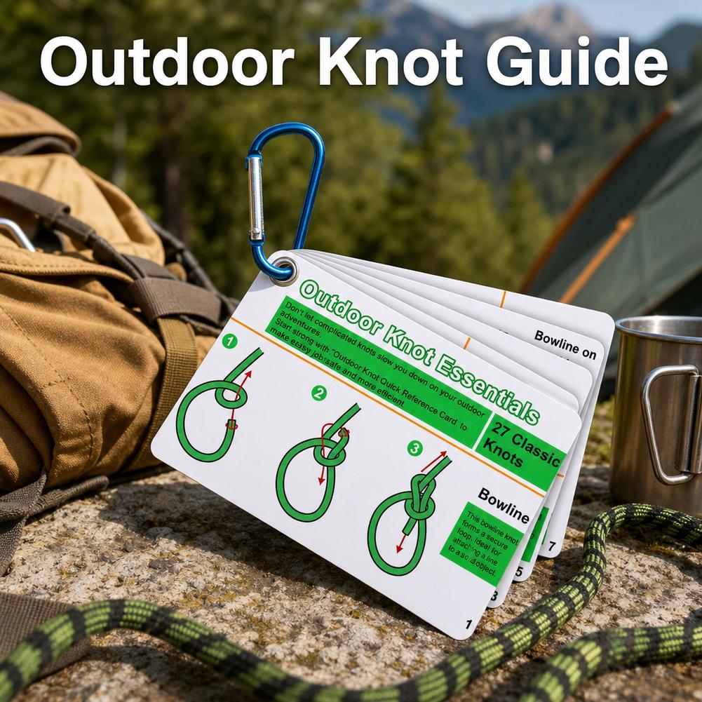 Outdoor Knots Pocket Guide Wat - Outdoor Adventure Guide recension och pris
